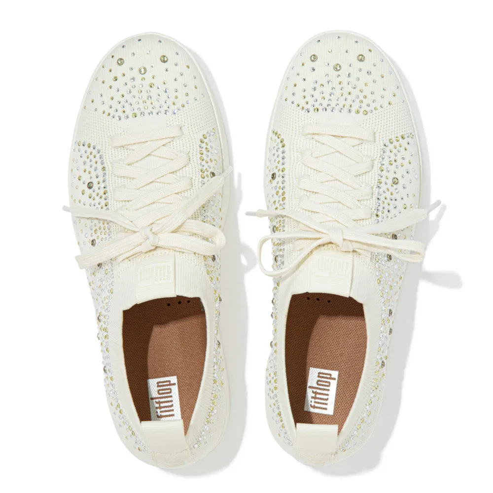 FitFlop RALLY Crystal Knit Tennis Trainers