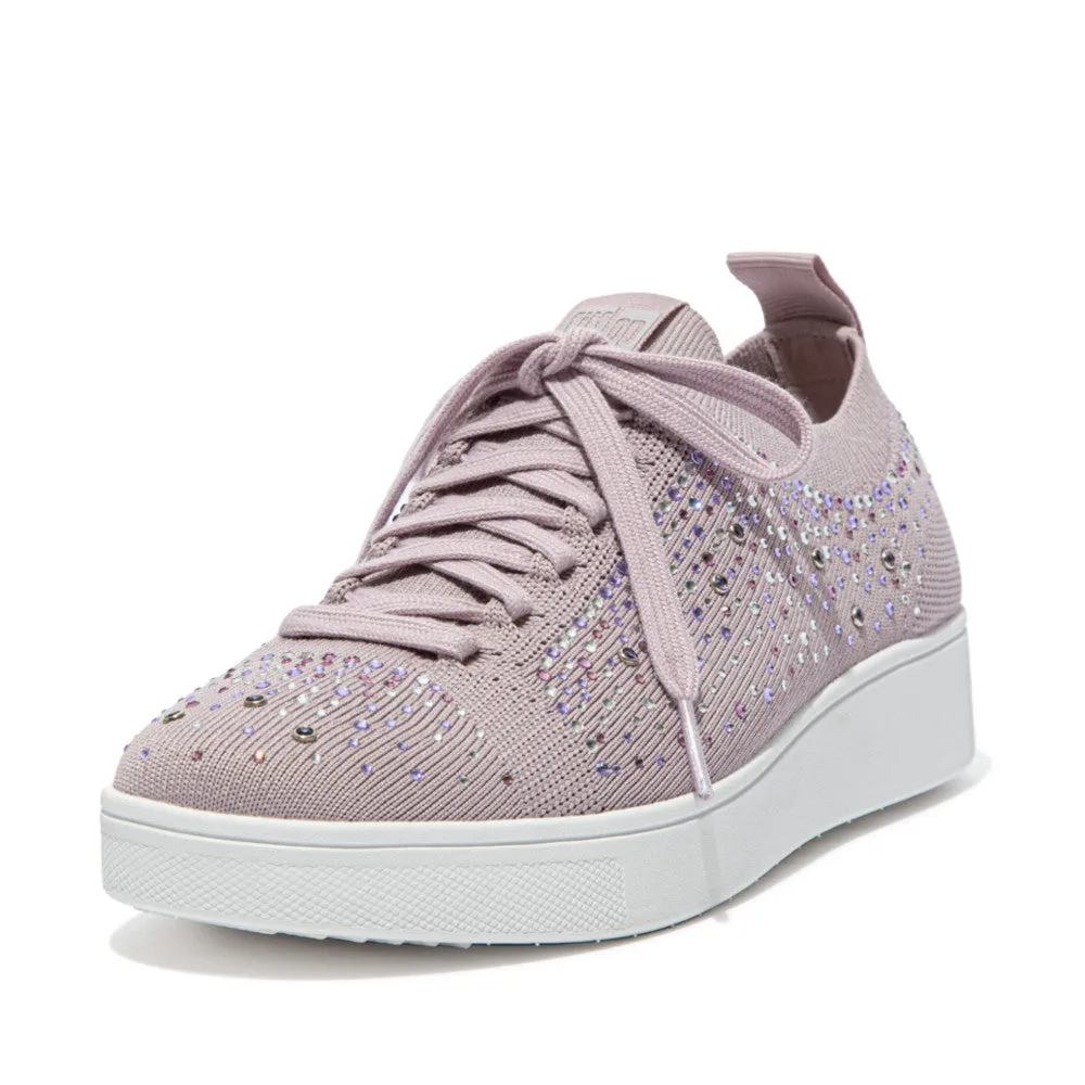 FitFlop RALLY Crystal Knit Tennis Trainers