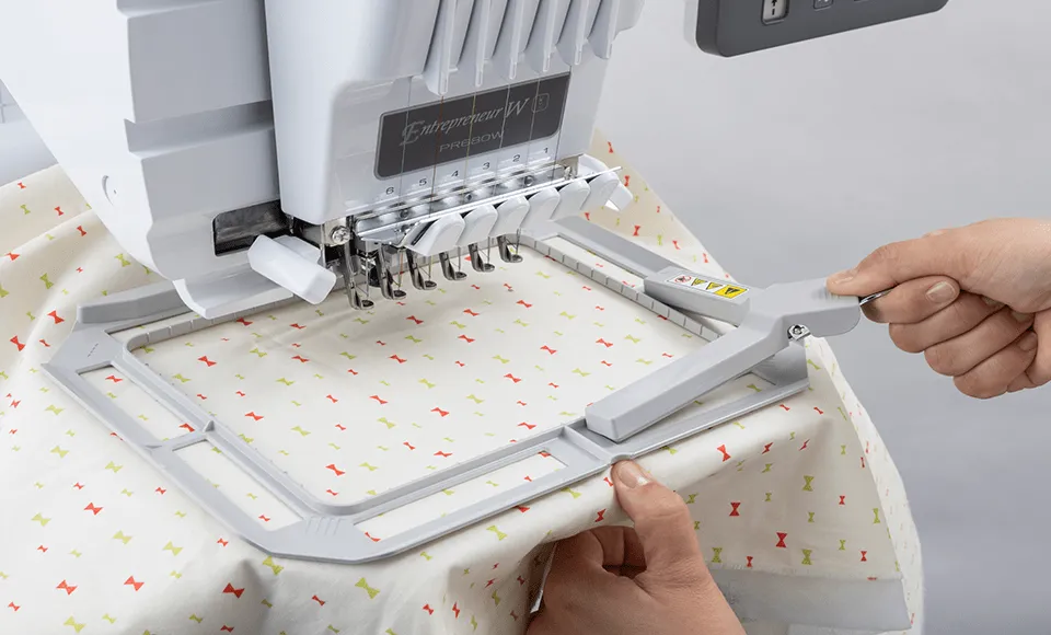 Flash Magnetic Frame 'L' Kit for Embroidery Machine PR PRVMFLKITAP 130 x 180mm (5" x 7")