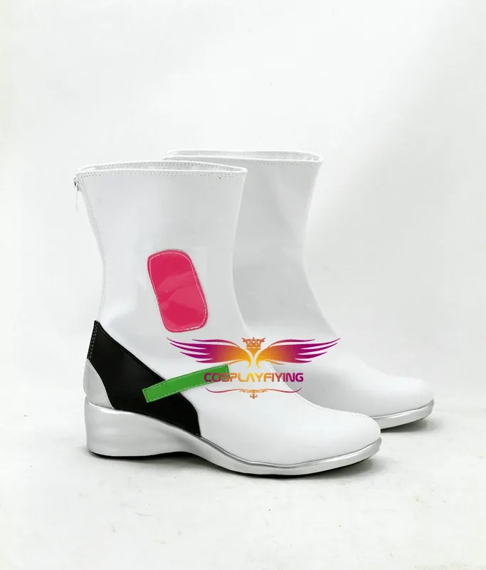 FPS Game OW Overwatch D.Va Cosplay Shoes Boots Custom Made for Adult Men and Women Halloween Carnival