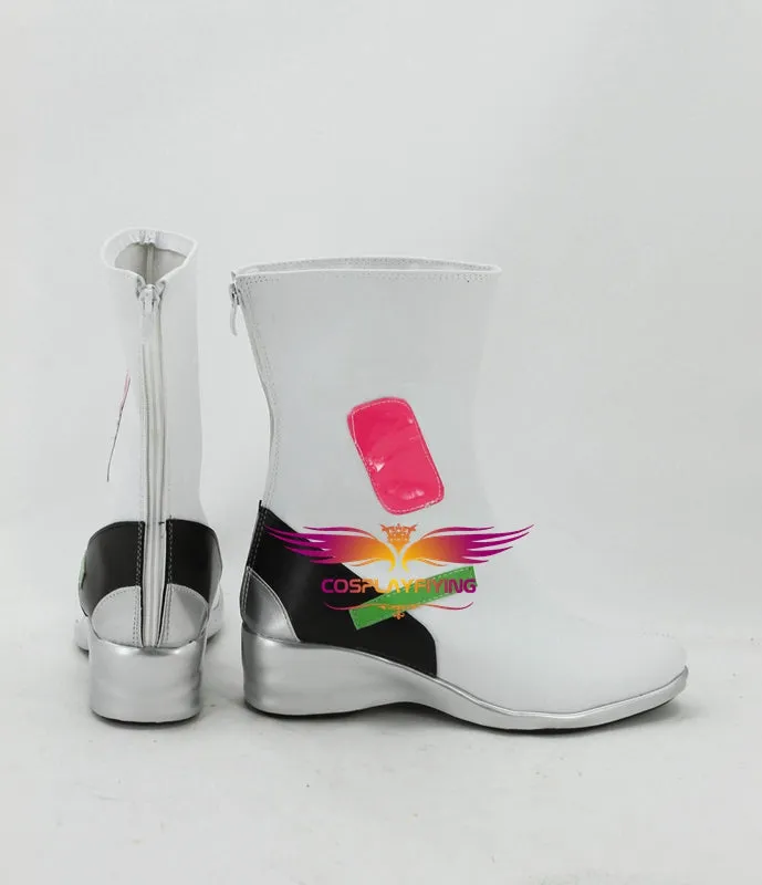 FPS Game OW Overwatch D.Va Cosplay Shoes Boots Custom Made for Adult Men and Women Halloween Carnival