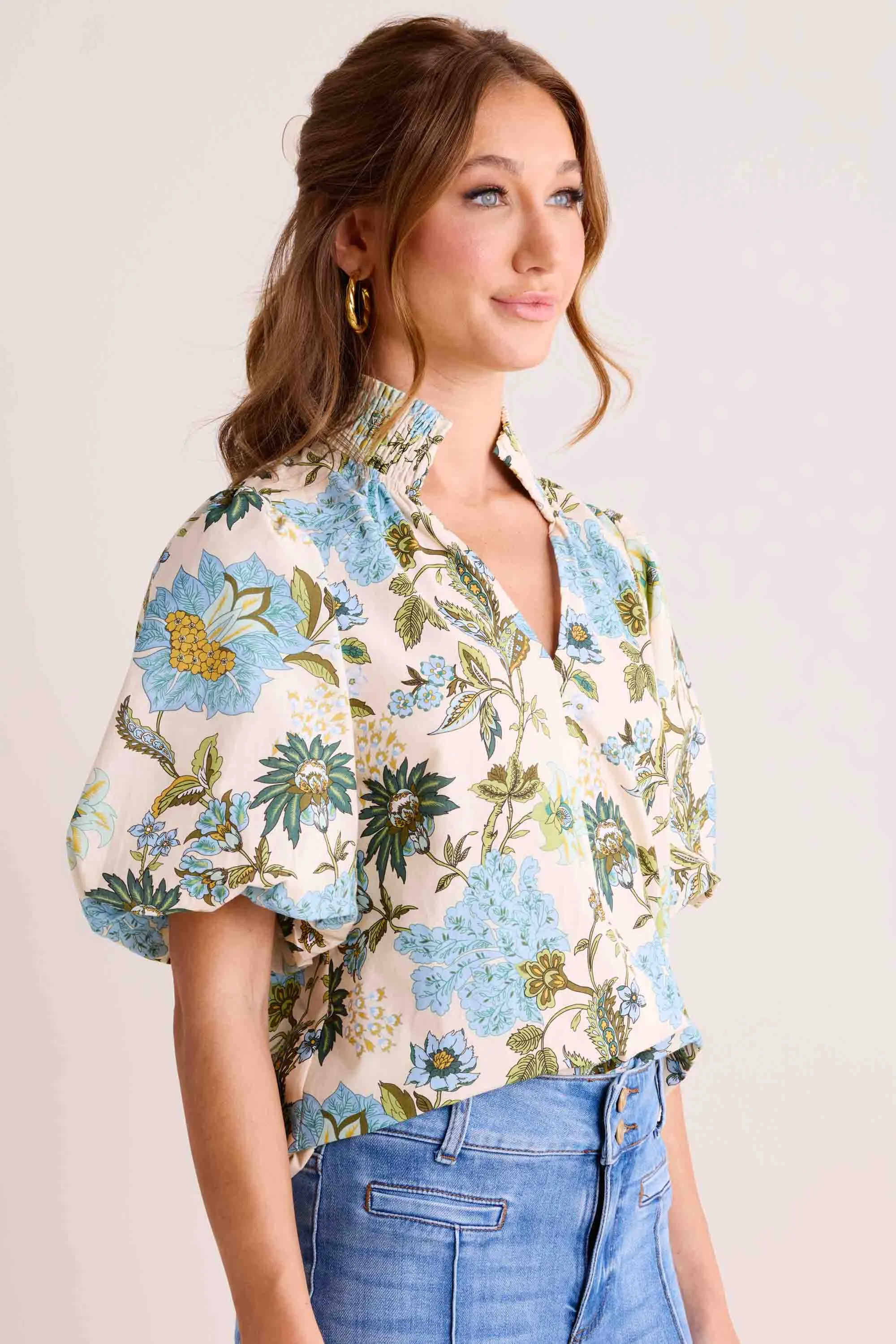Genevieve Top- Cream