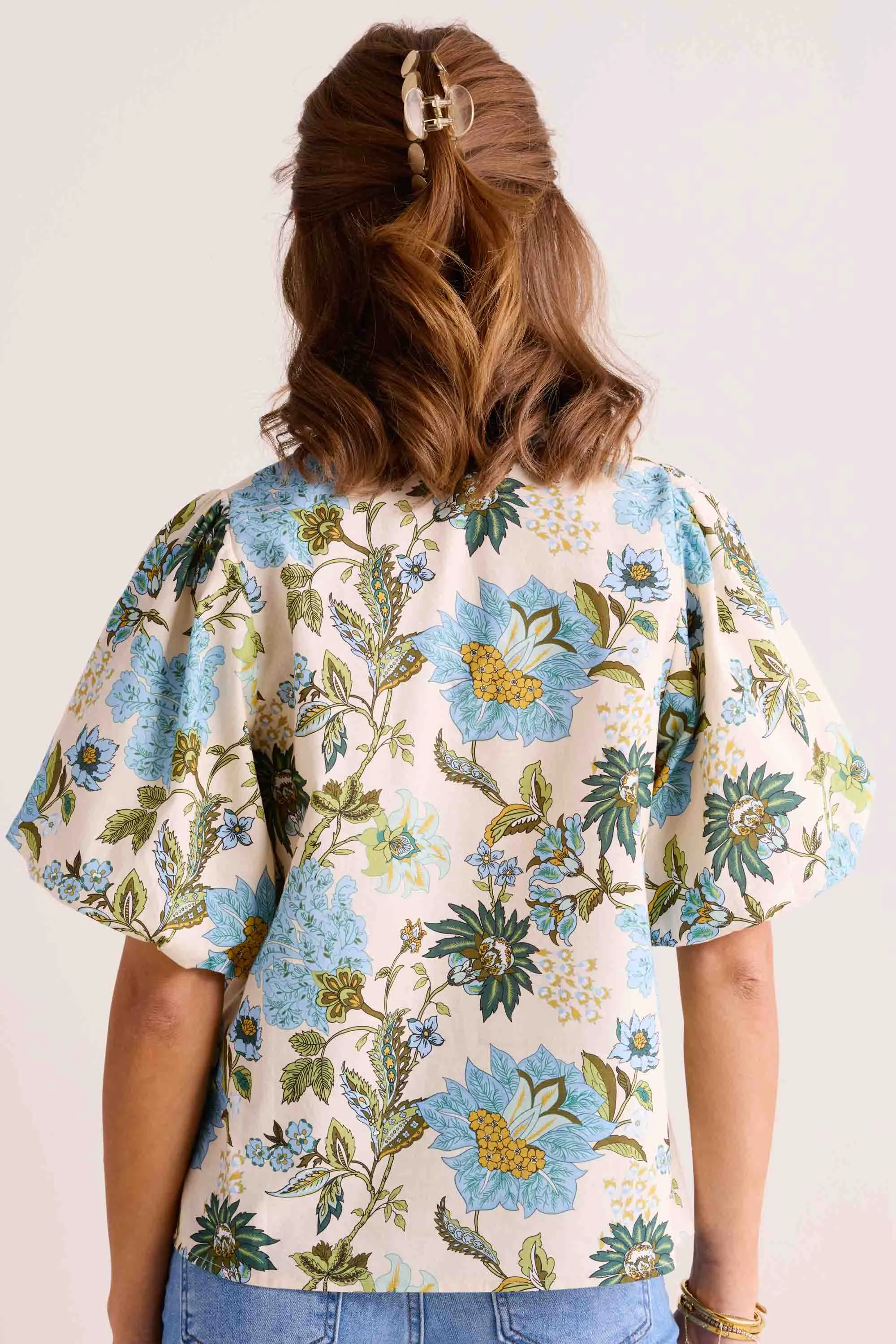 Genevieve Top- Cream
