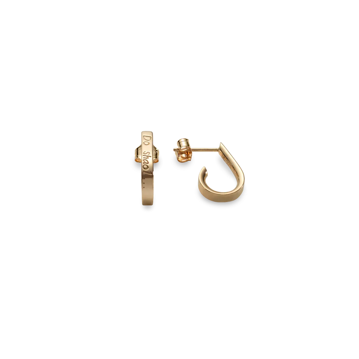 Gold Do shaol, do thuras hoops