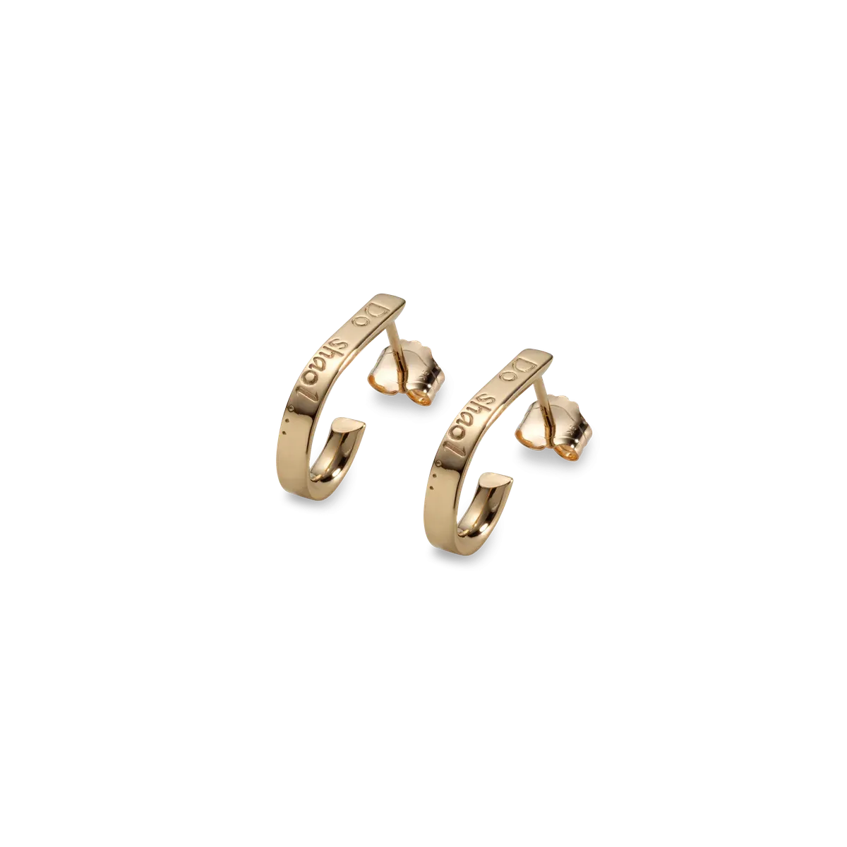 Gold Do shaol, do thuras hoops
