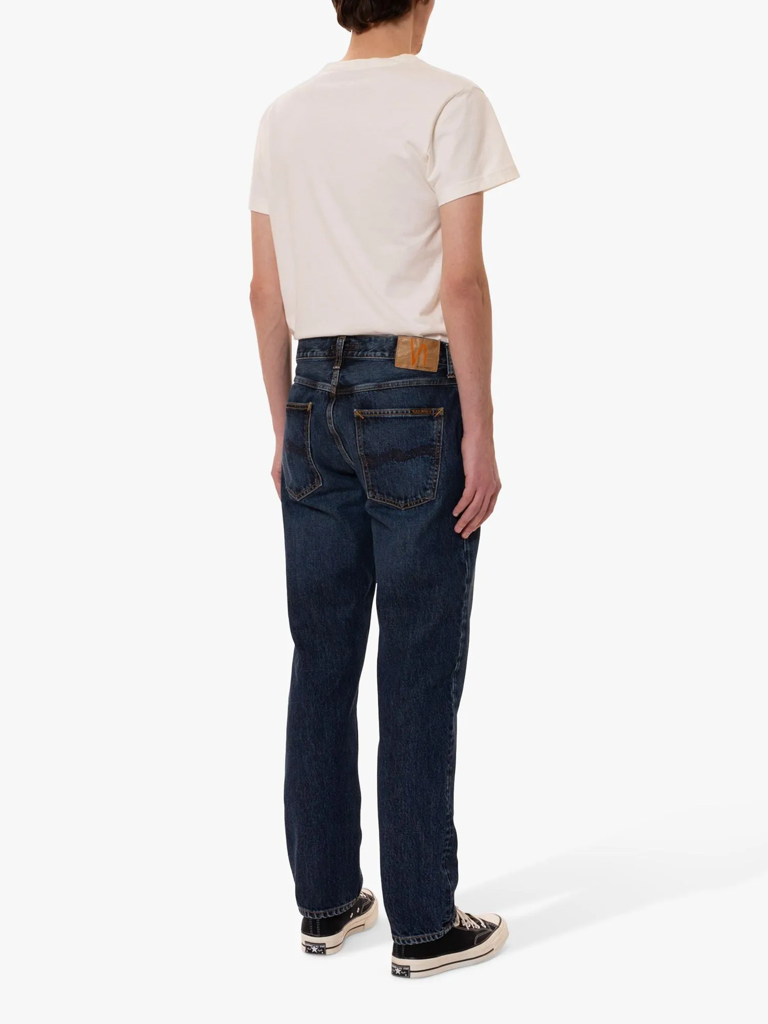 Gritty Jackson Nudie Jeans Regular Fit Organic Cotton Jeans, Blue Soil