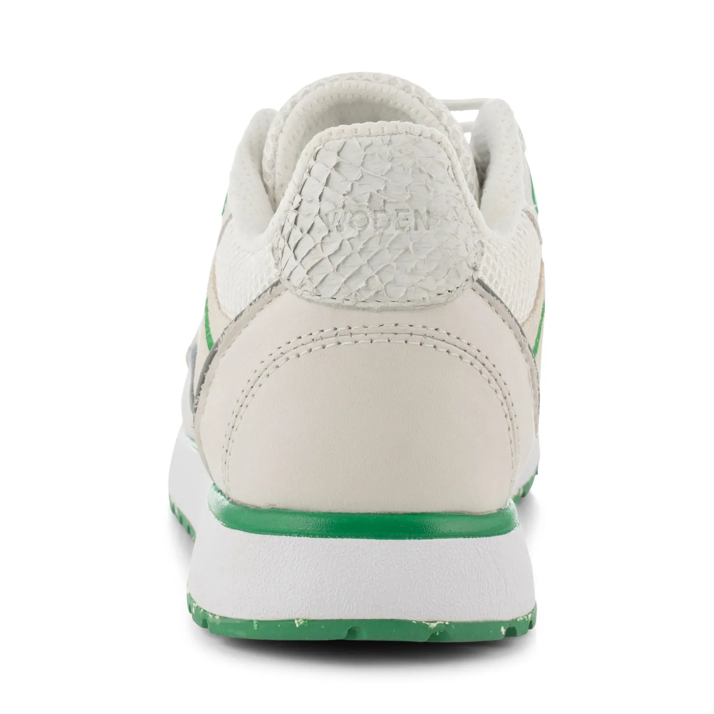 Hailey Tech Mesh - White/Basil