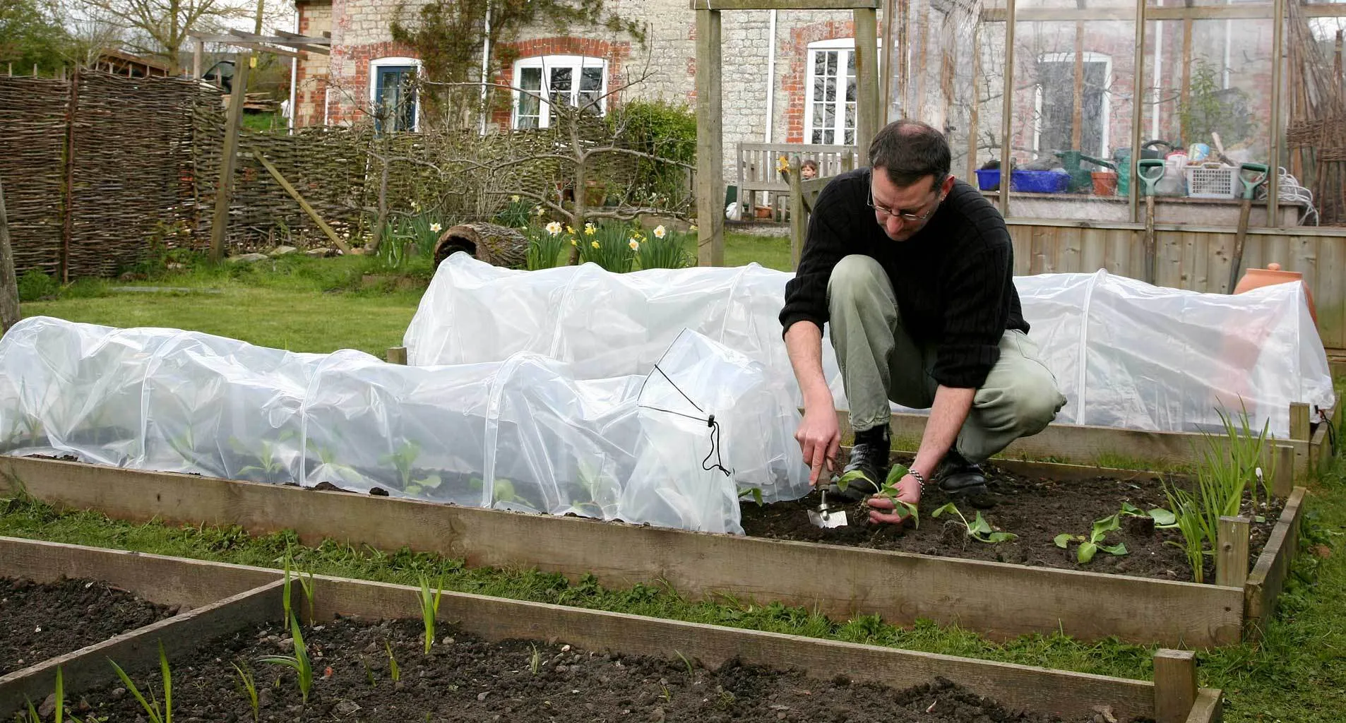 Haxnicks Easy Poly Tunnel 3m x 45cm