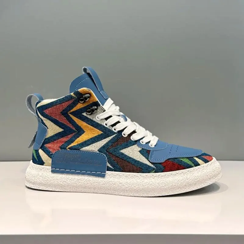 High-top Breathable Fashion Lace-up Casual Sneakers