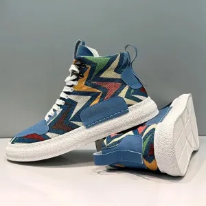 High-top Breathable Fashion Lace-up Casual Sneakers