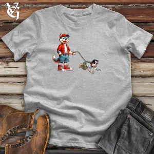 Human Walking Cotton Tee
