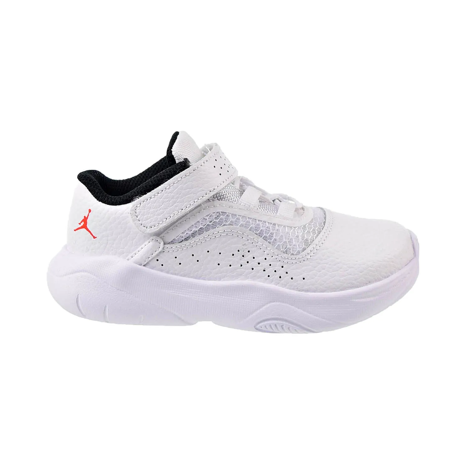Jordan 11 CMFT Low (TD) Toddlers Shoes White-Chile Red-Black
