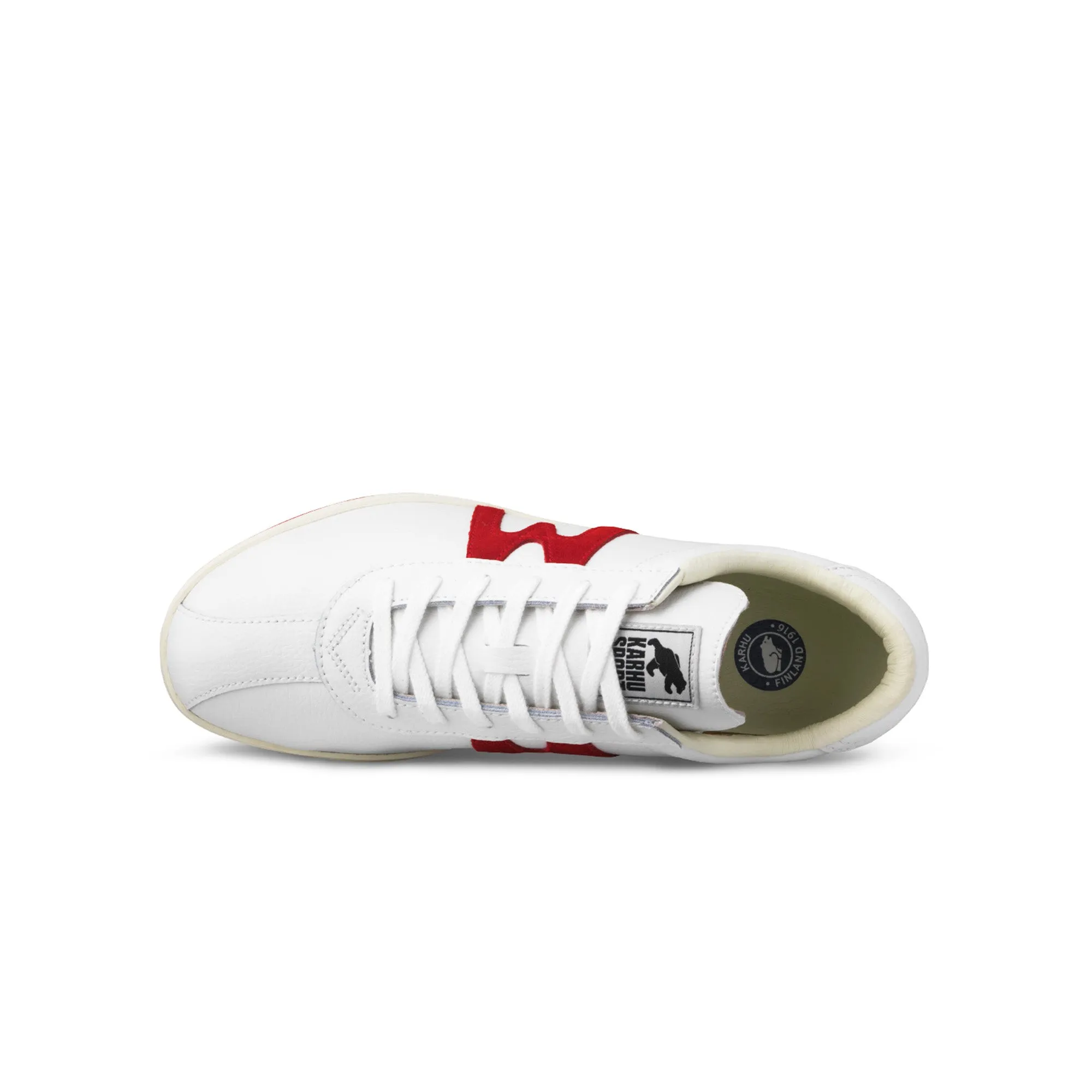 Karhu Mens Trampas Shoes White/Red