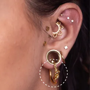 Knotted hoops