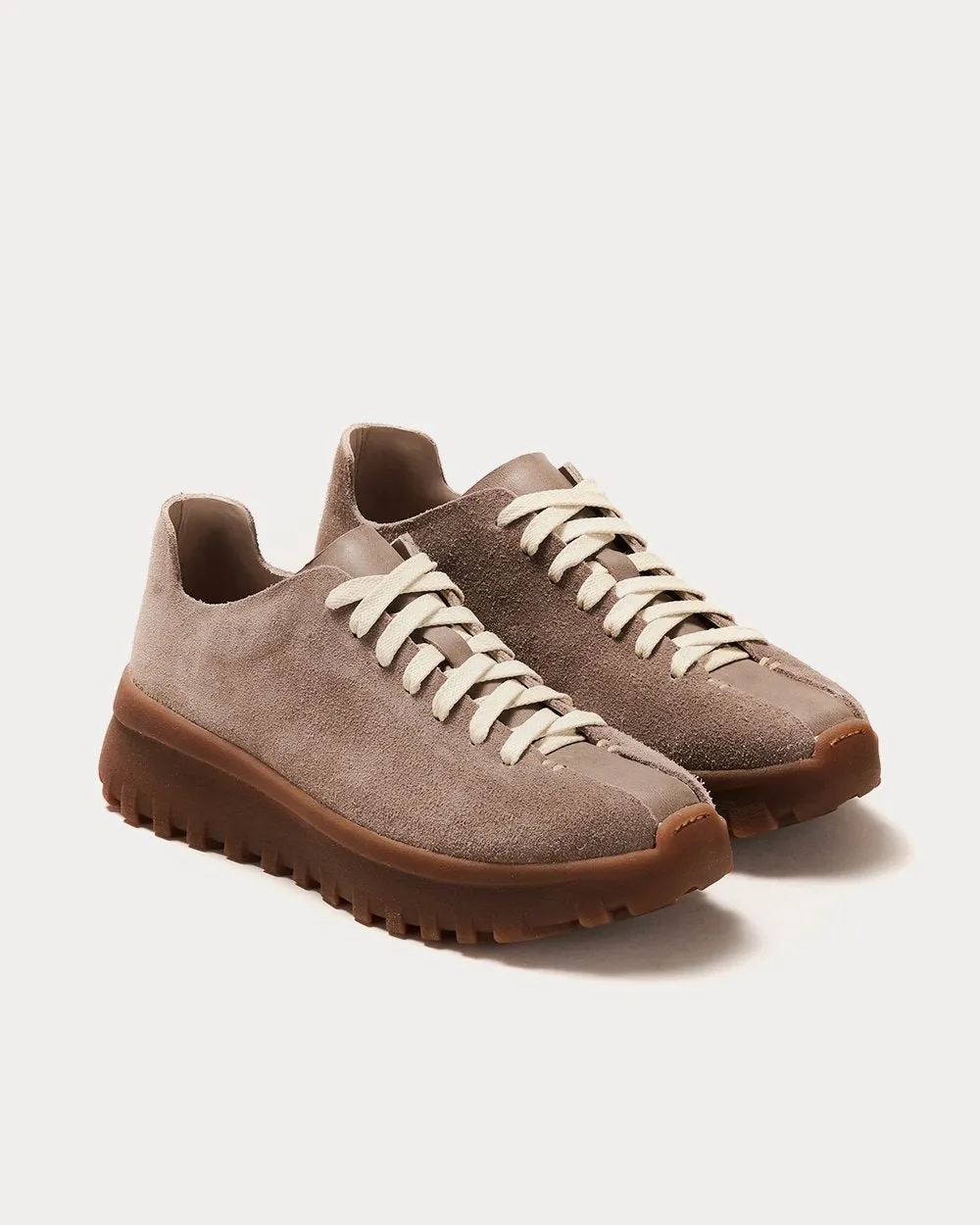 Latex Walker Grey Low Top Sneakers
