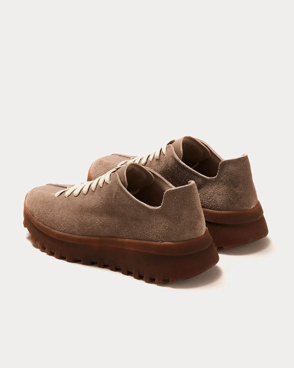 Latex Walker Grey Low Top Sneakers