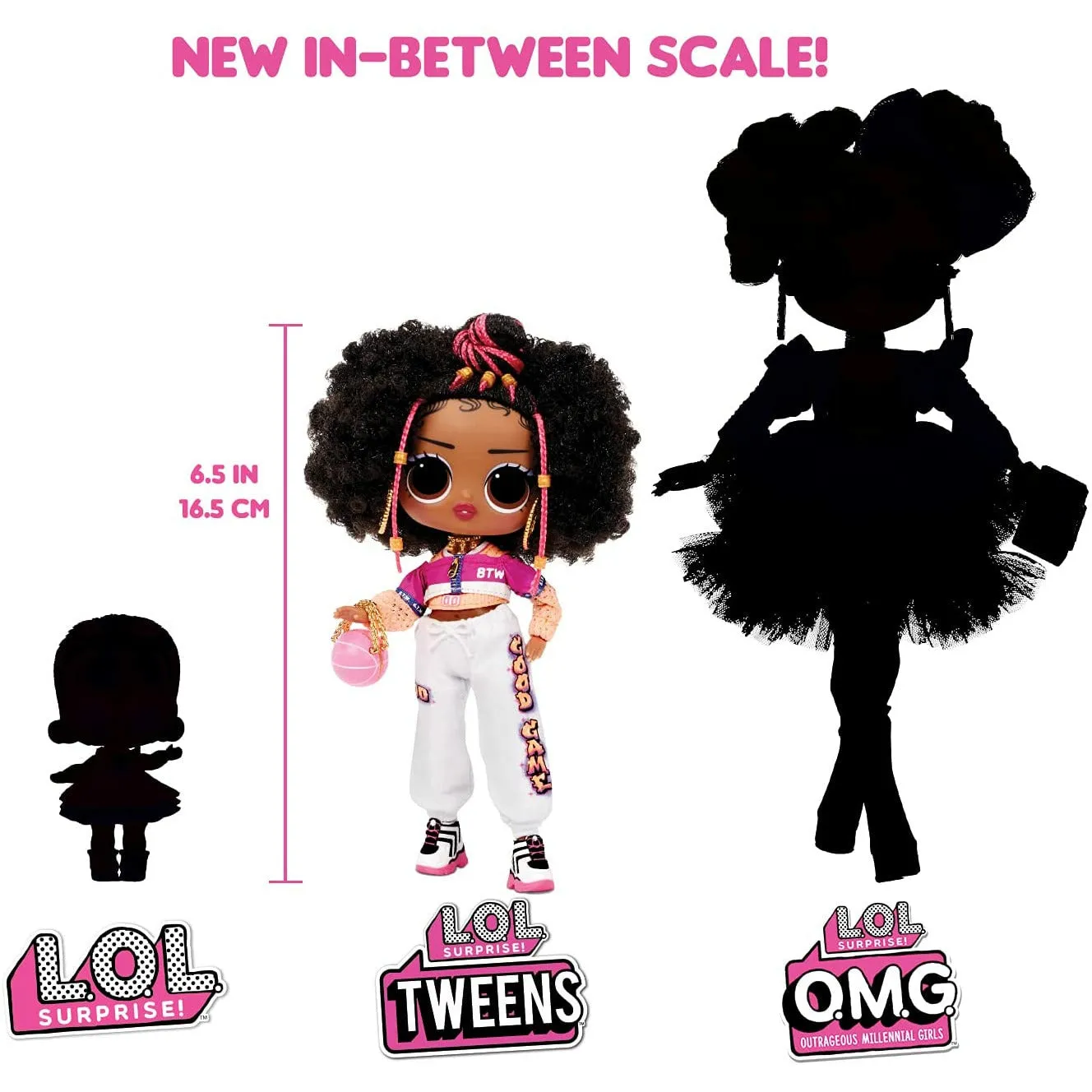 L.O.L. Surprise Tweens Doll- Hoops Age 3Y 