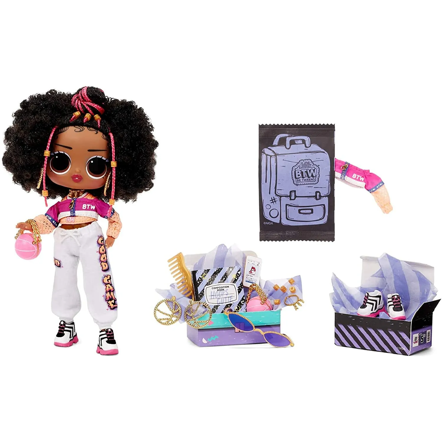 L.O.L. Surprise Tweens Doll- Hoops Age 3Y 