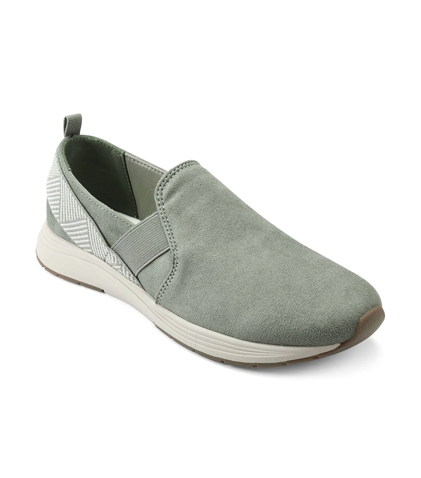 Lora Slip-On Walking Shoes Olive
