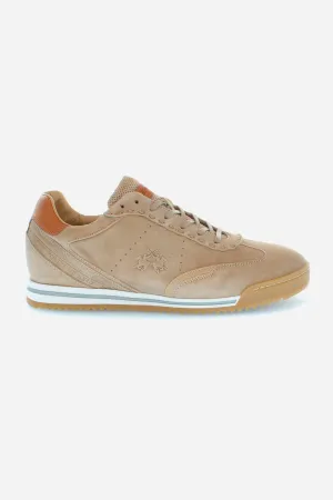 MAN SUEDE SNEAKERS - BEIGE