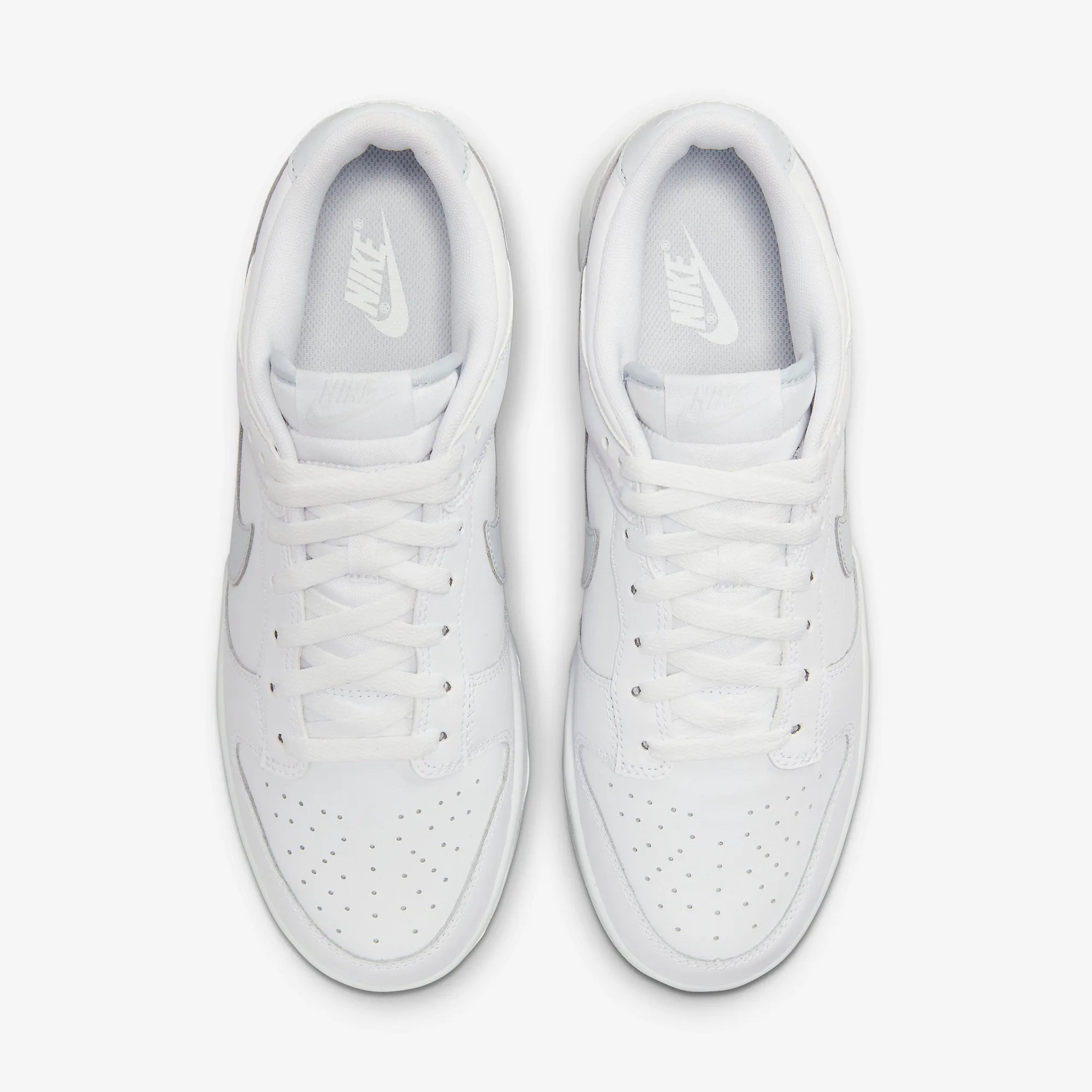 Men's Nike Dunk Low (Pure Platinum/White)(DV0831-101)