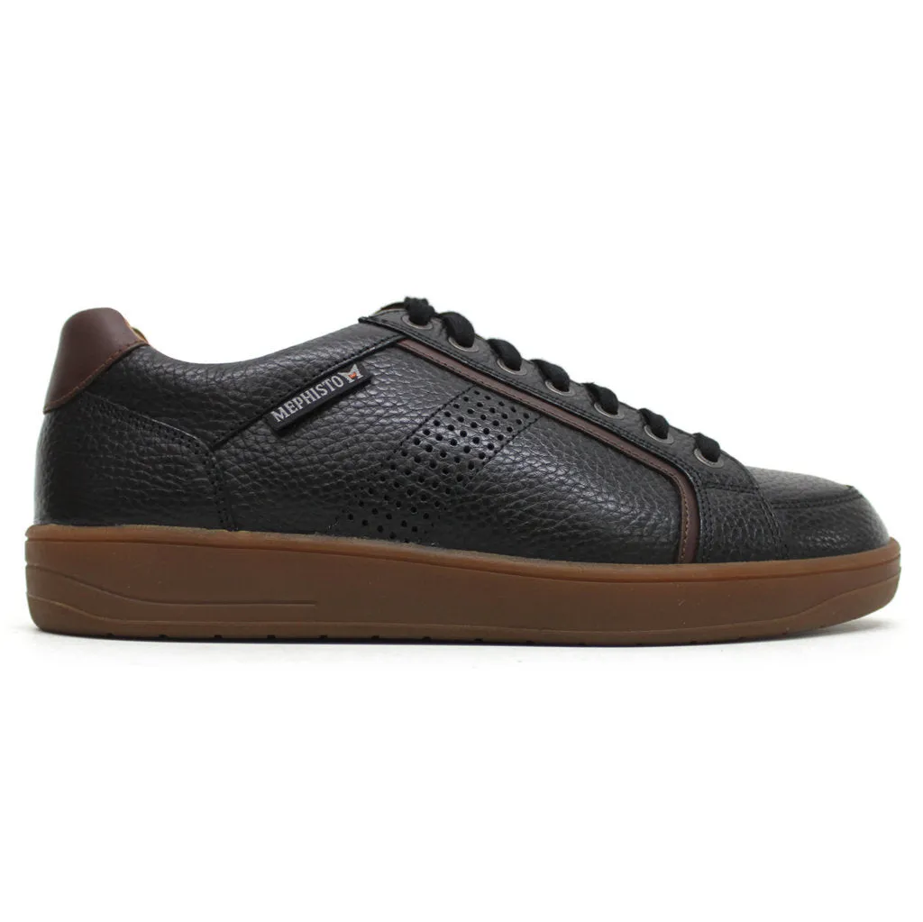 Mephisto Harrison Full Grain Leather Men's Low Top Trainers