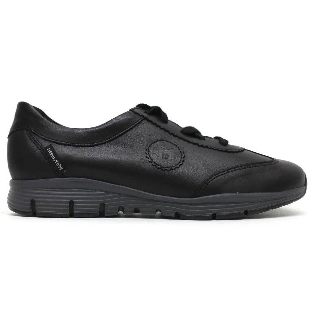 Mephisto Yael Full Grain Leather Women's Low Top Trainers