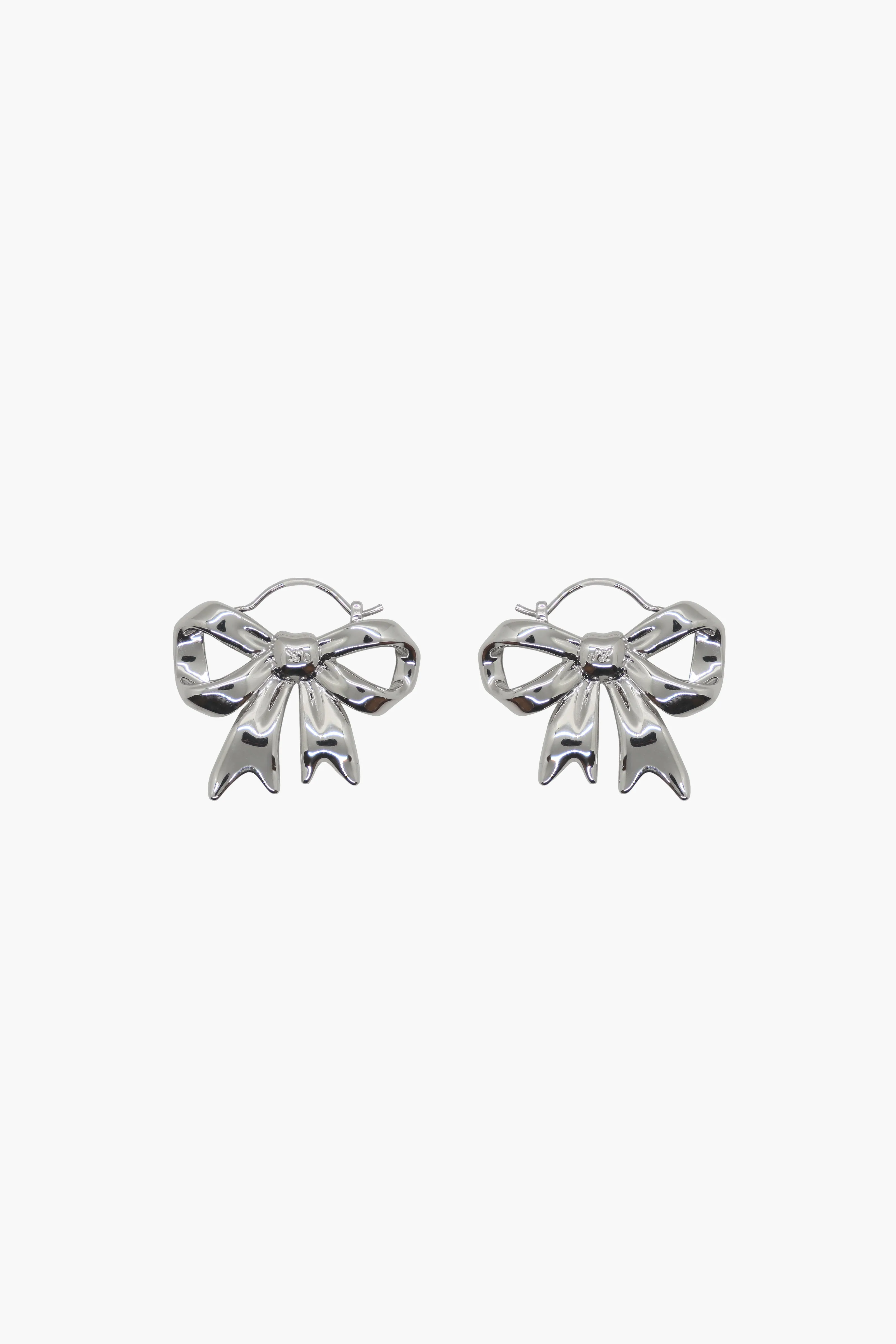 MONYO HOOPS IN SILVER