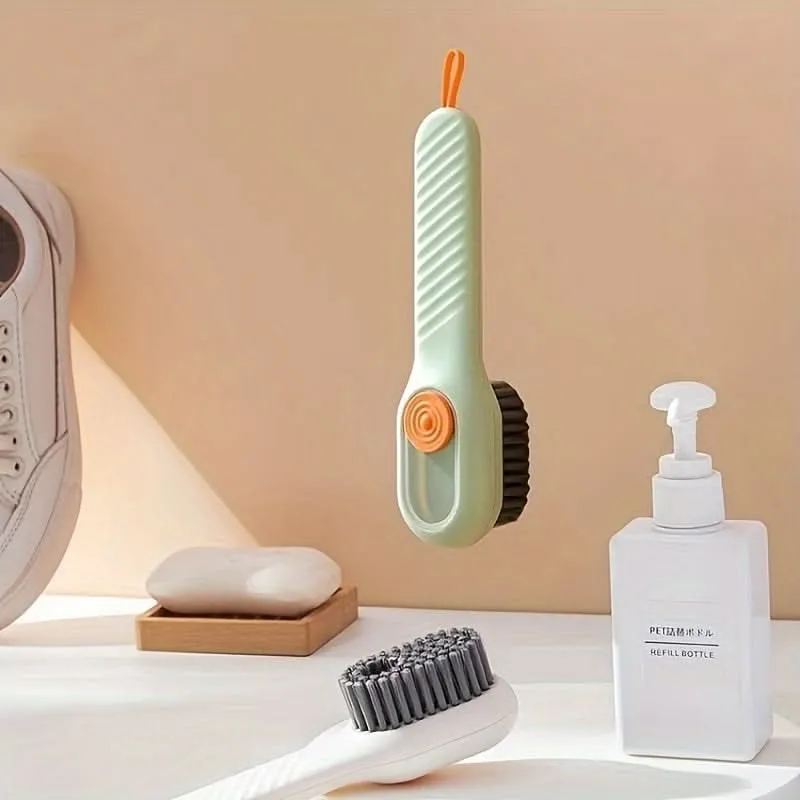 Multifunctional Shoe Cleaning Brush with Soap Dispenser