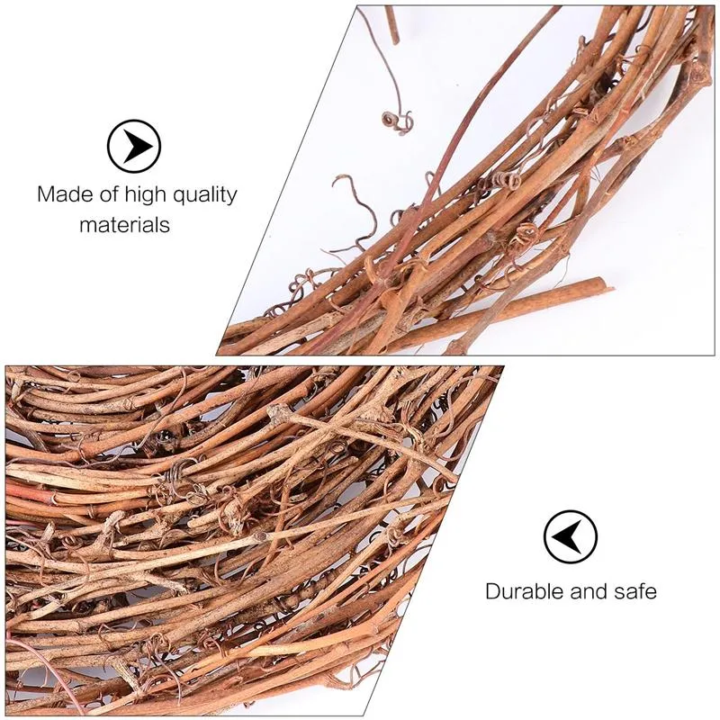 Natural Twig Grapevine Christmas Garland - 3-4 mtrs