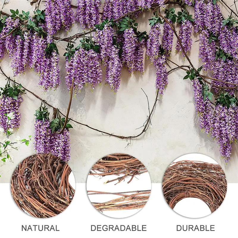 Natural Twig Grapevine Christmas Garland - 3-4 mtrs