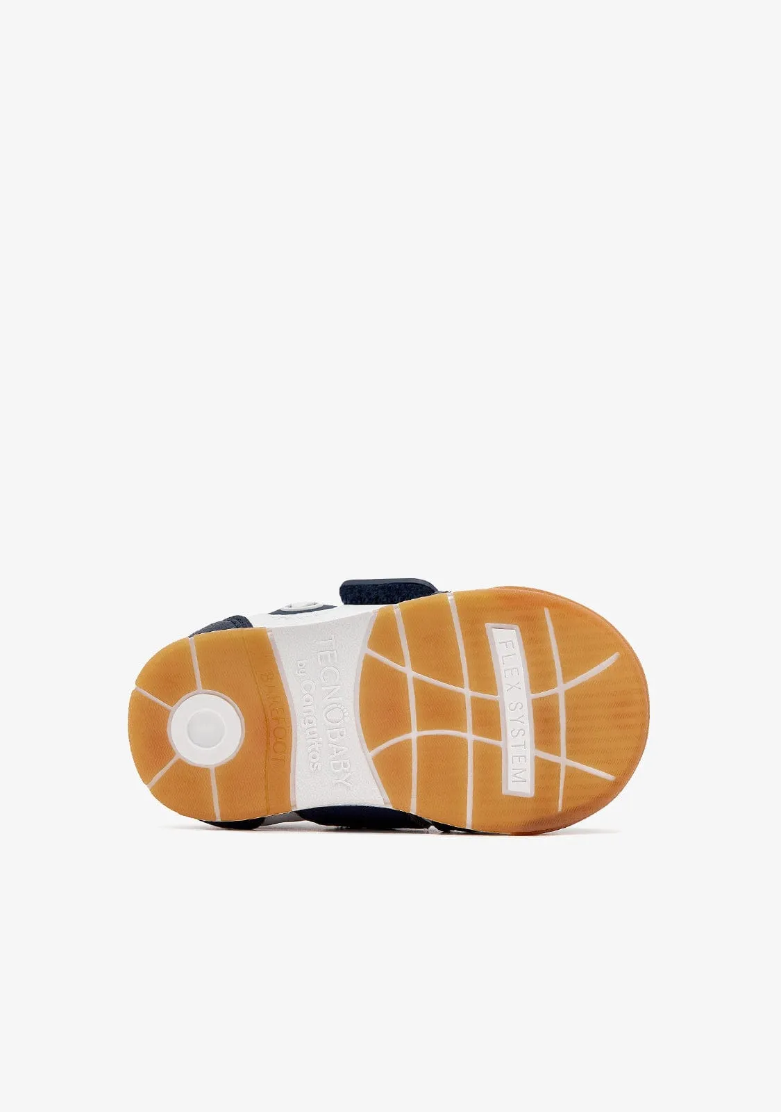 Navy Logo Respectful Sneakers