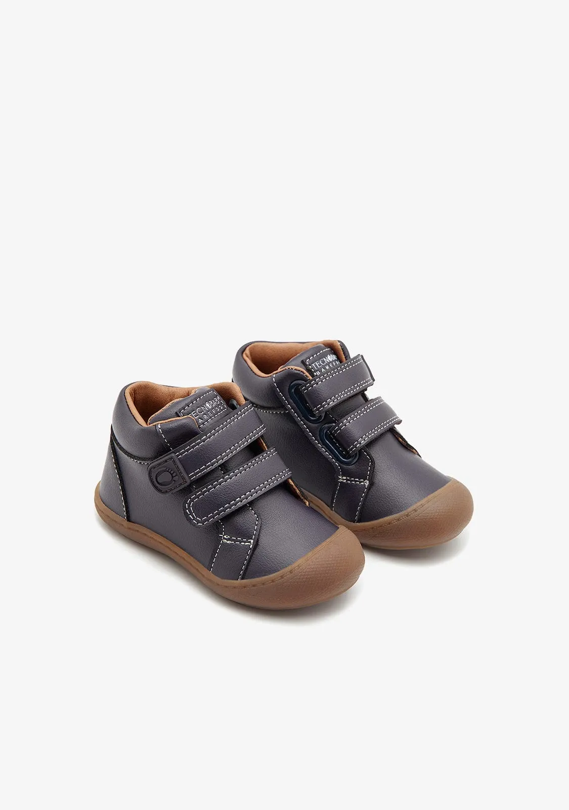Navy Respectful Ankle Boots
