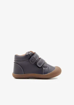 Navy Respectful Ankle Boots