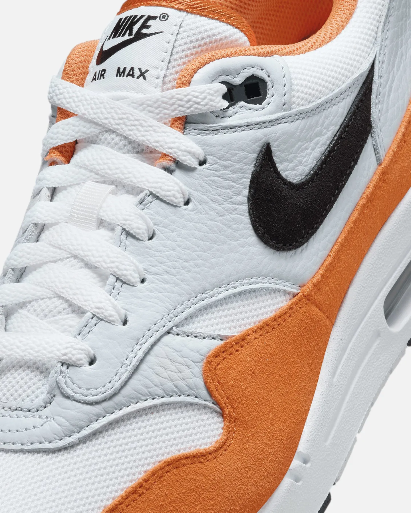 Nike Air Max 1 White/Black-Monarch