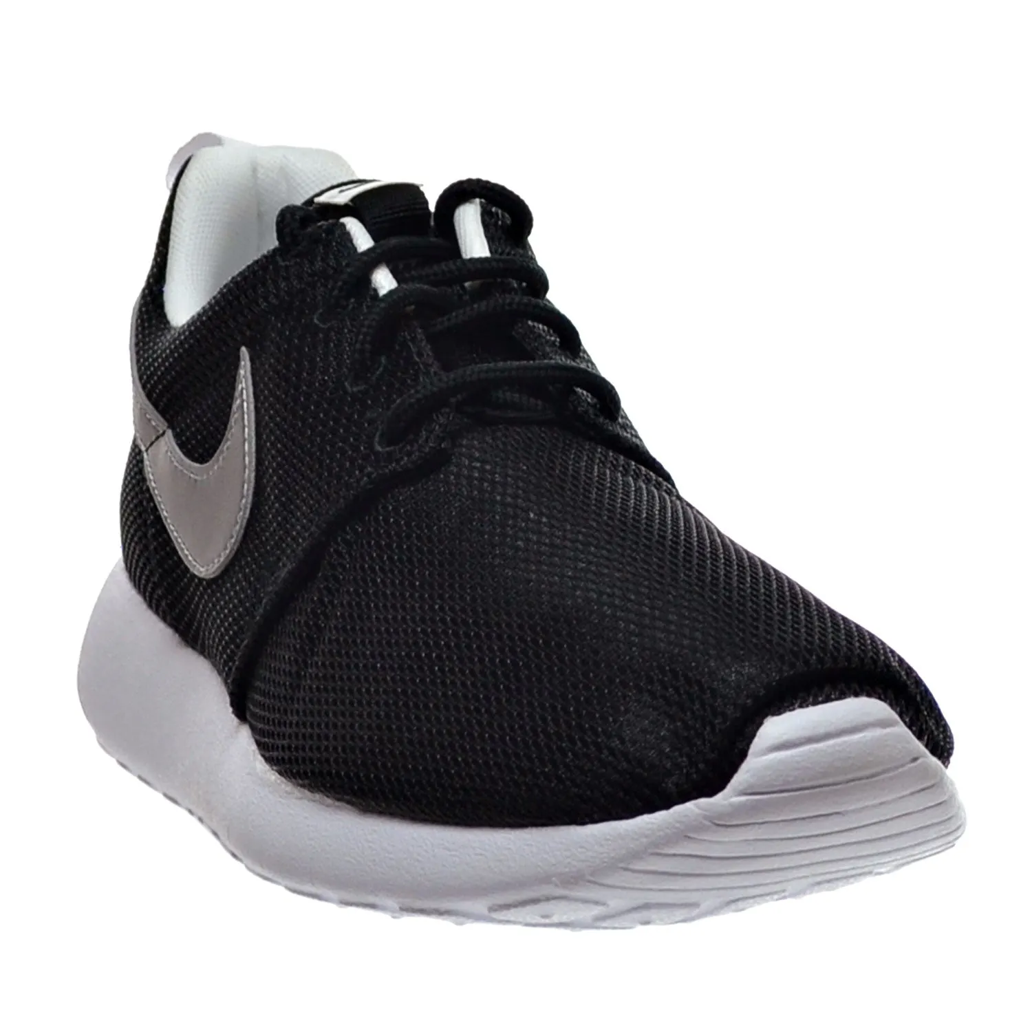 Nike Air Roshe One (GS) Big Kid's Shoes Black/Metallic Silver/White