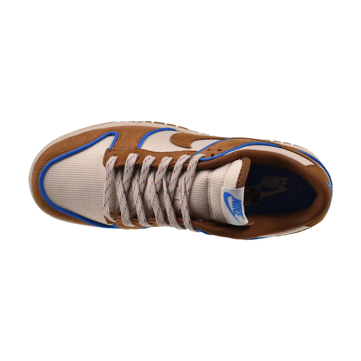 Nike Dunk Low Retro Premium Men's Shoes Light Orewood Brown-Photo Blue