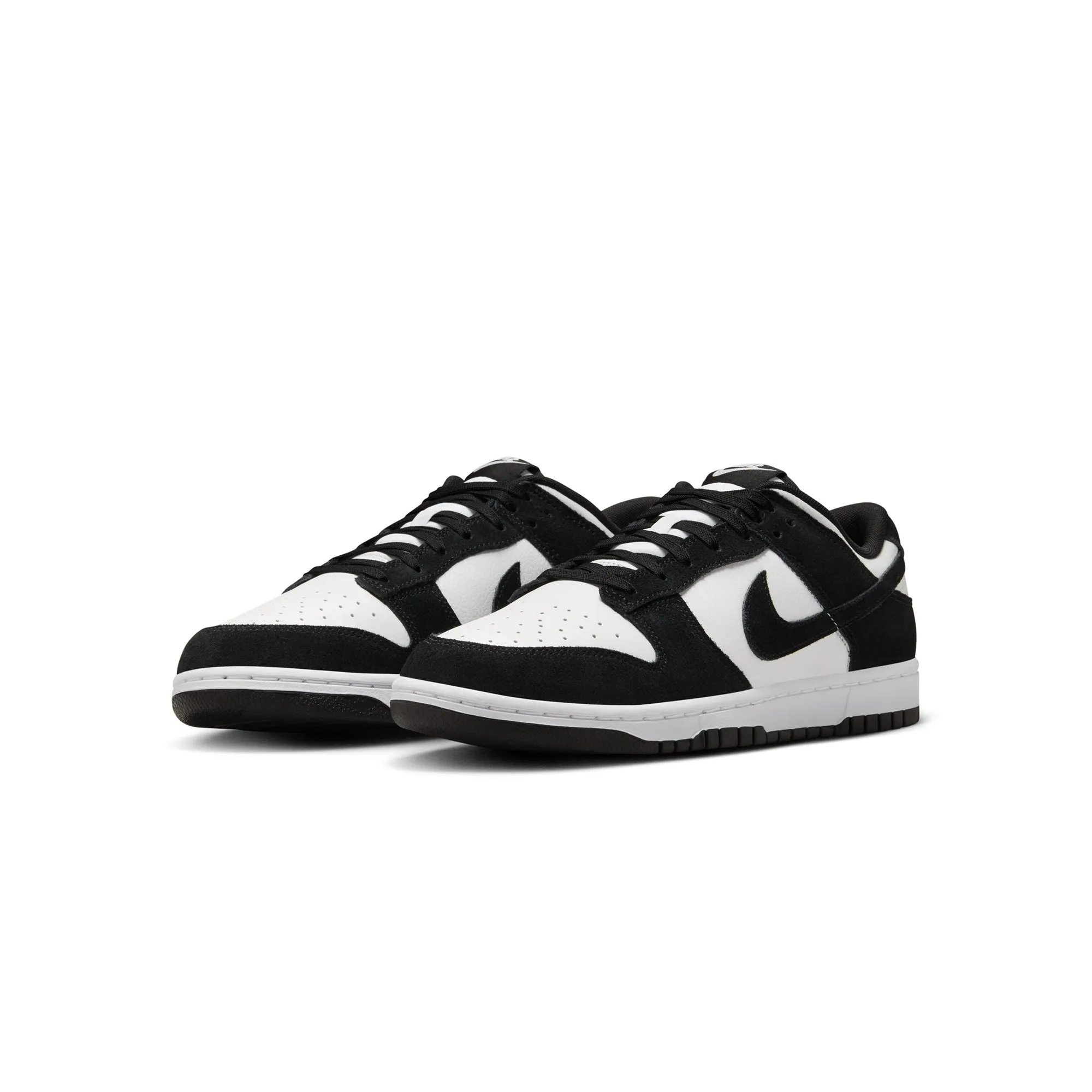 Nike Mens Dunk Low "Suede Panda" Shoes