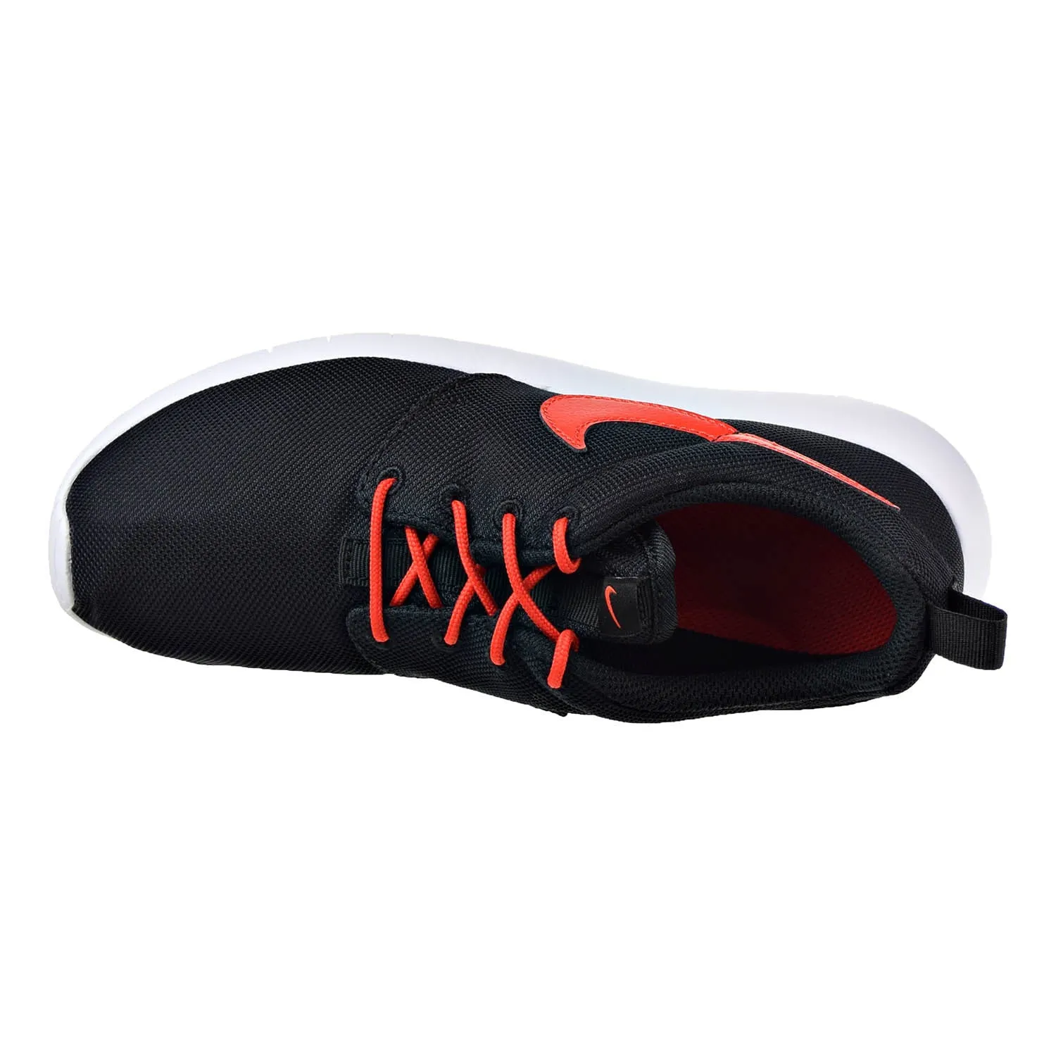 Nike Roshe One Big Kids (GS) Shoes Black/Max Orange-White