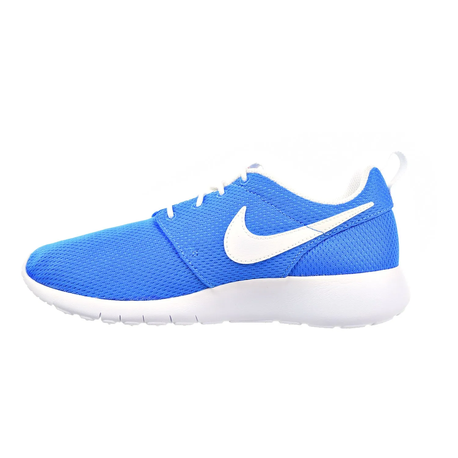 Nike Roshe One Big Kid's Shoes Photo Blue/White/Safety Orange