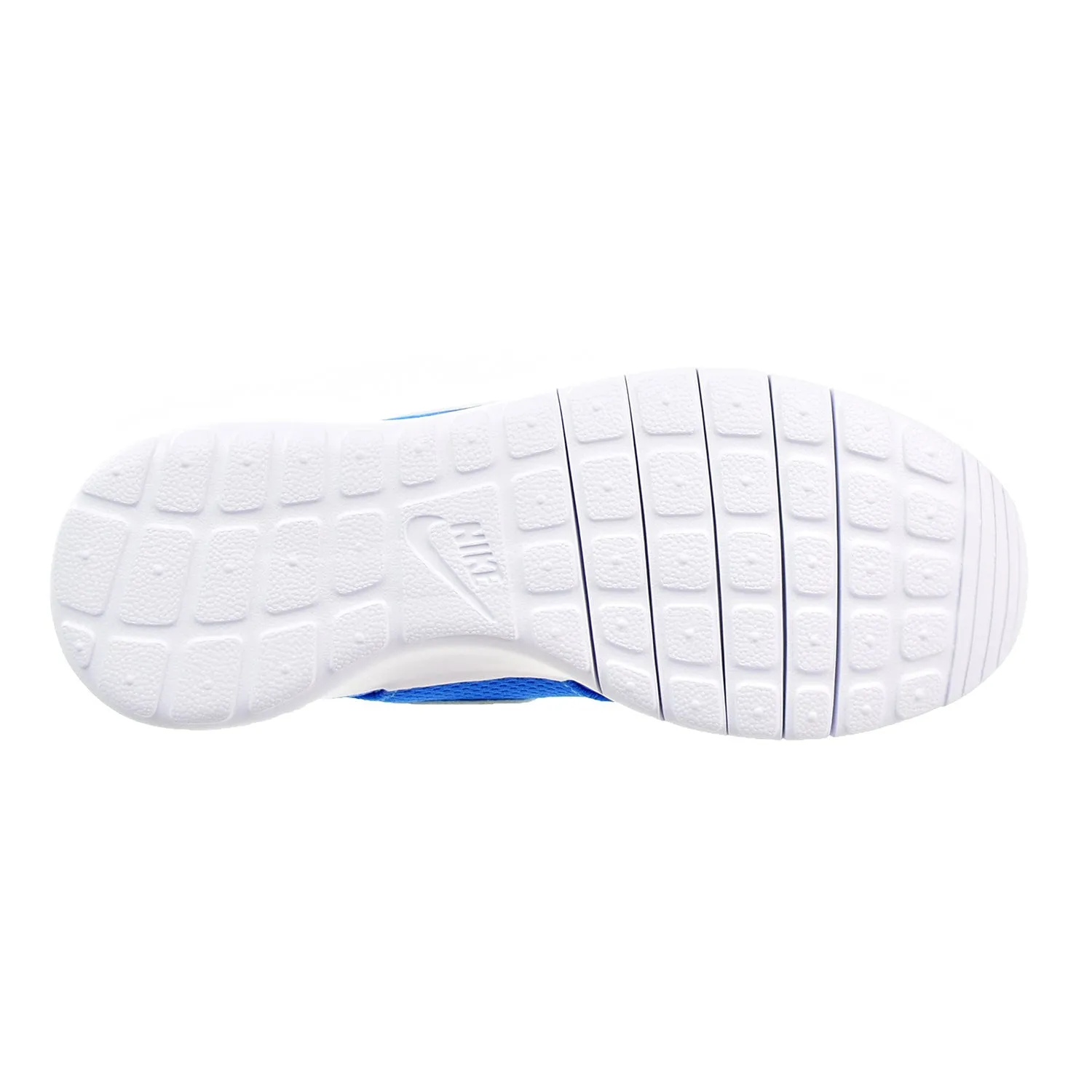 Nike Roshe One Big Kid's Shoes Photo Blue/White/Safety Orange