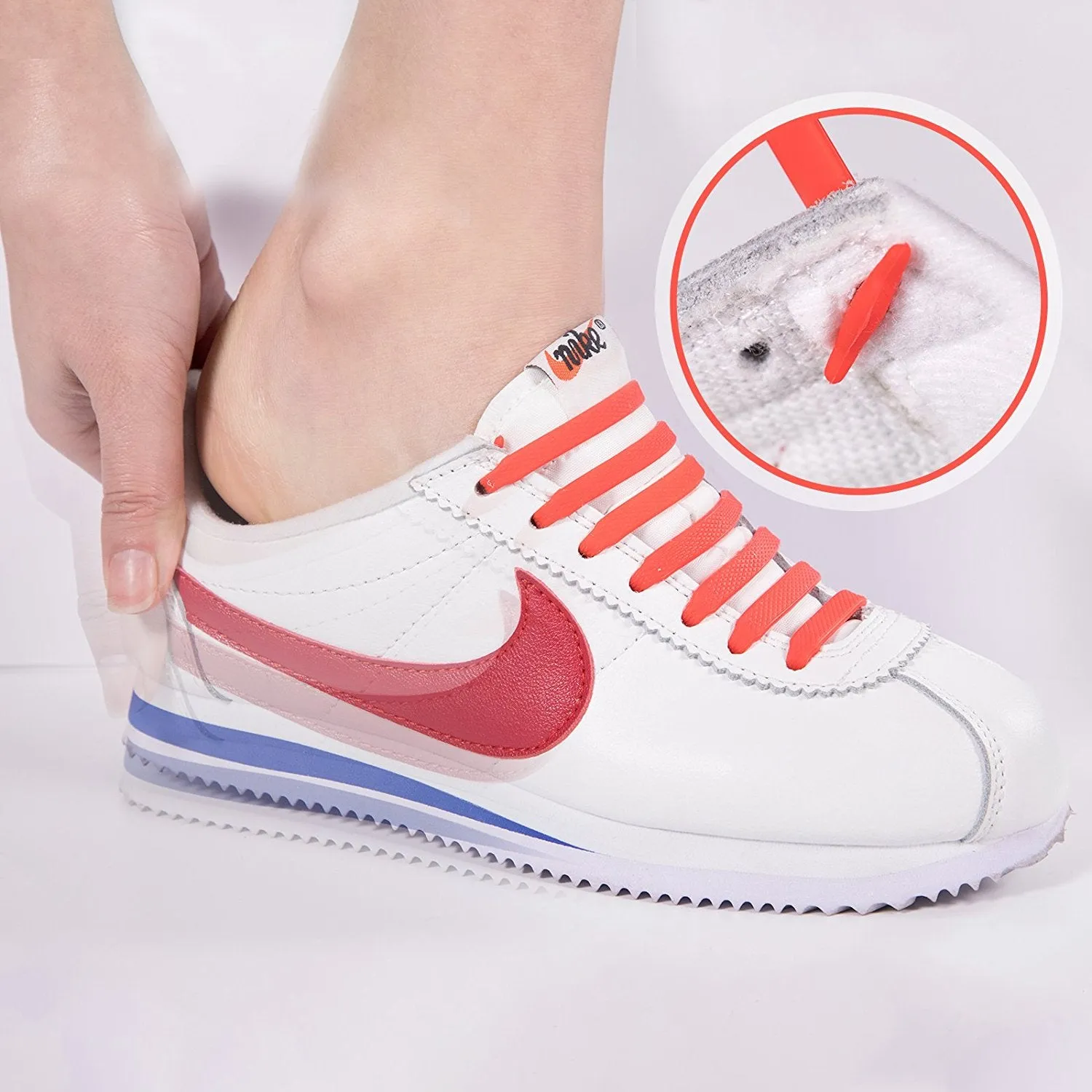 No Tie Shoelaces,Elastic Shoelaces for Sneakers-Classic