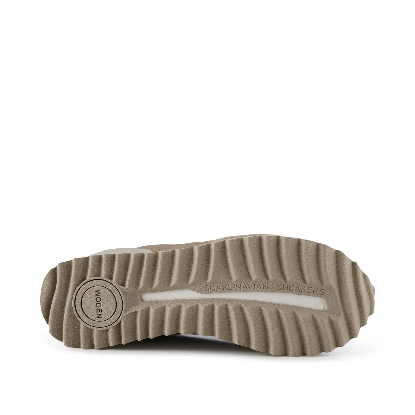 Nora III Leather Plateau - Silver Mink