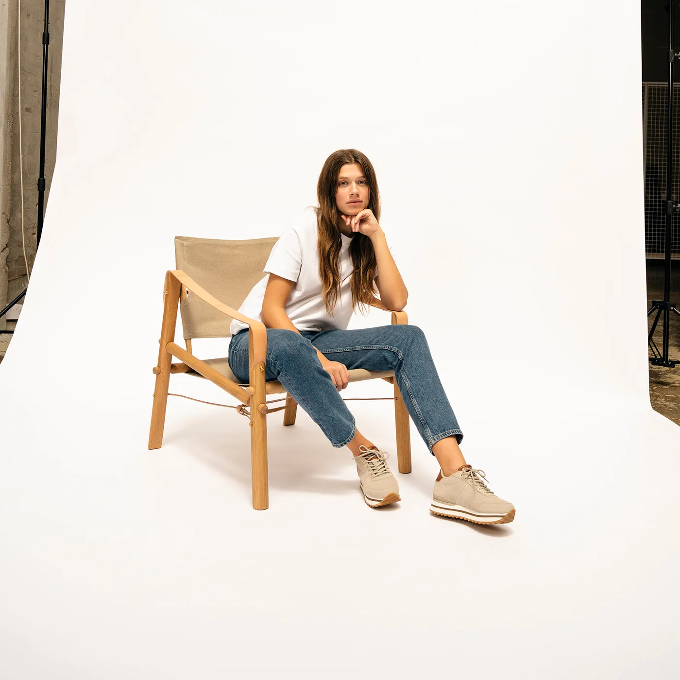 Nora III Suede Plateau - Grey Feather