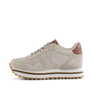 Nora III Suede Plateau - Grey Feather