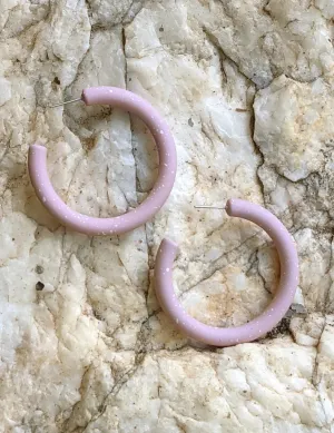 Nuance Speckled Hoops