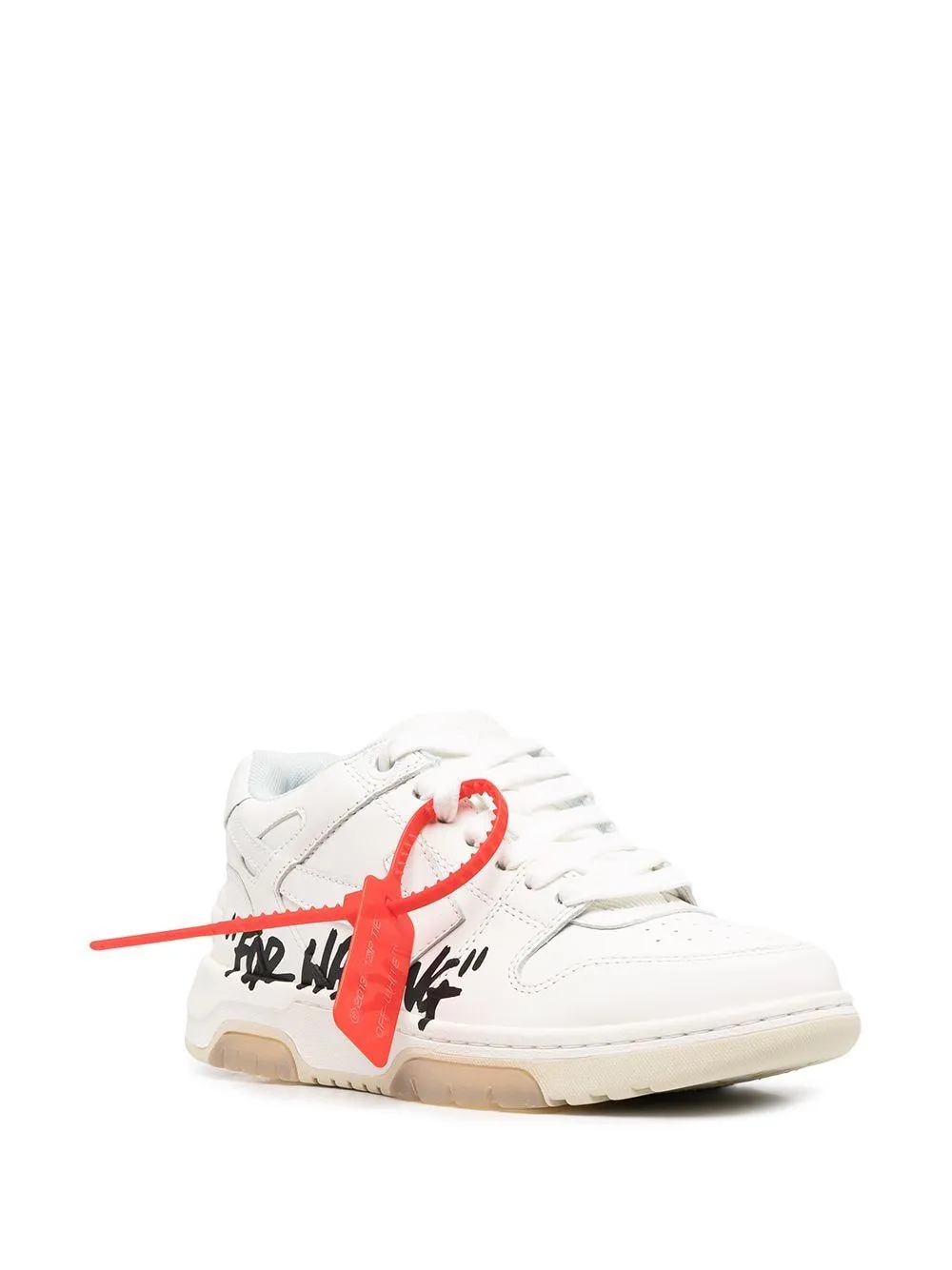 OFF-WHITE WOMEN For Walking Out of Office sneakers White/Black