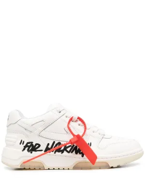 OFF-WHITE WOMEN For Walking Out of Office sneakers White/Black