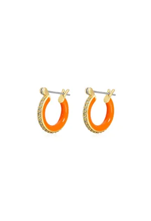 Pave Amalfi Huggies-Orange