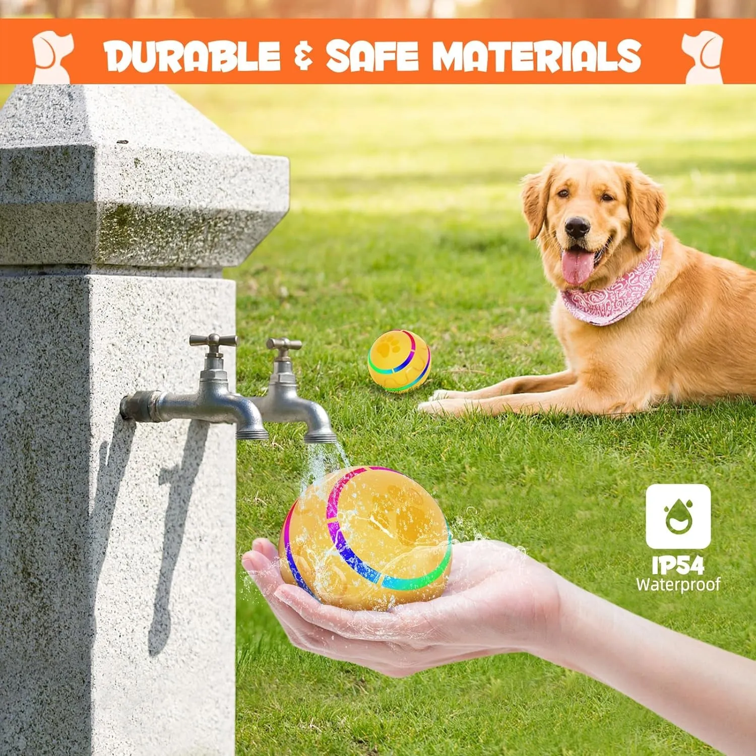 Peppy Pet Ball for Dogs, Interactive Dog Toy
